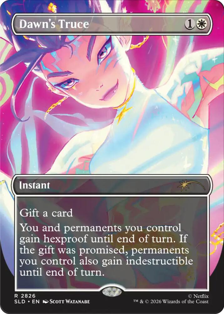 Dawn's Truce 2826 card from Secret Lair Drop Series