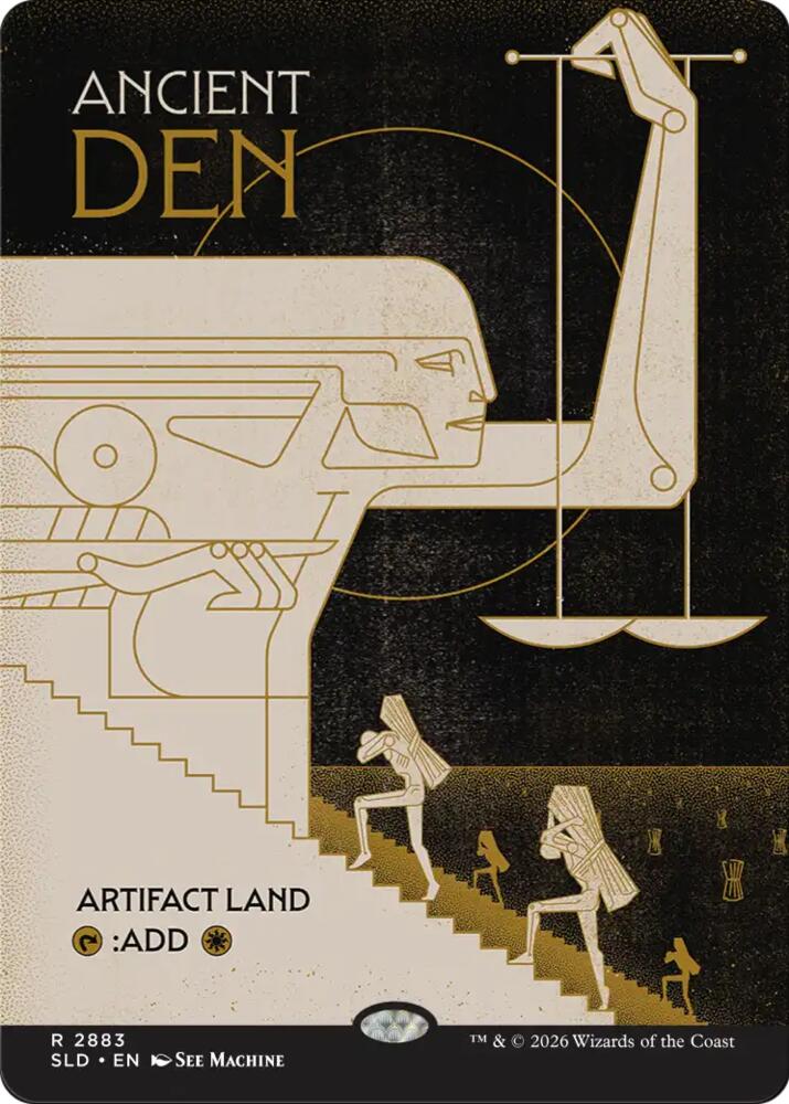 Ancient Den 2883 card from Secret Lair Drop Series