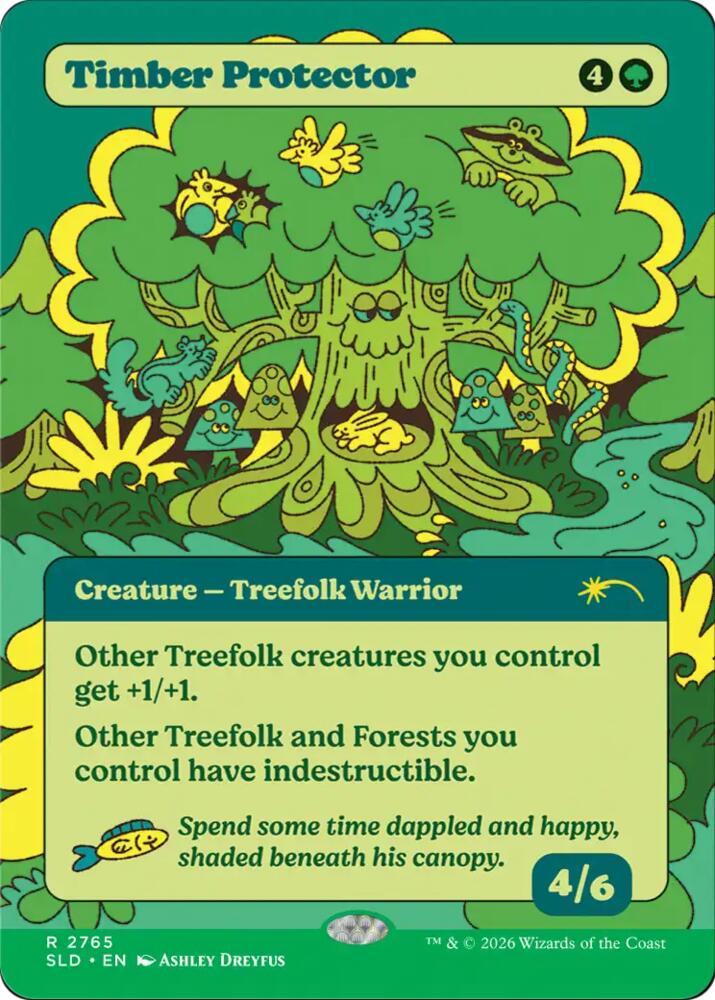 Timber Protector 2765 card from Secret Lair Drop Series