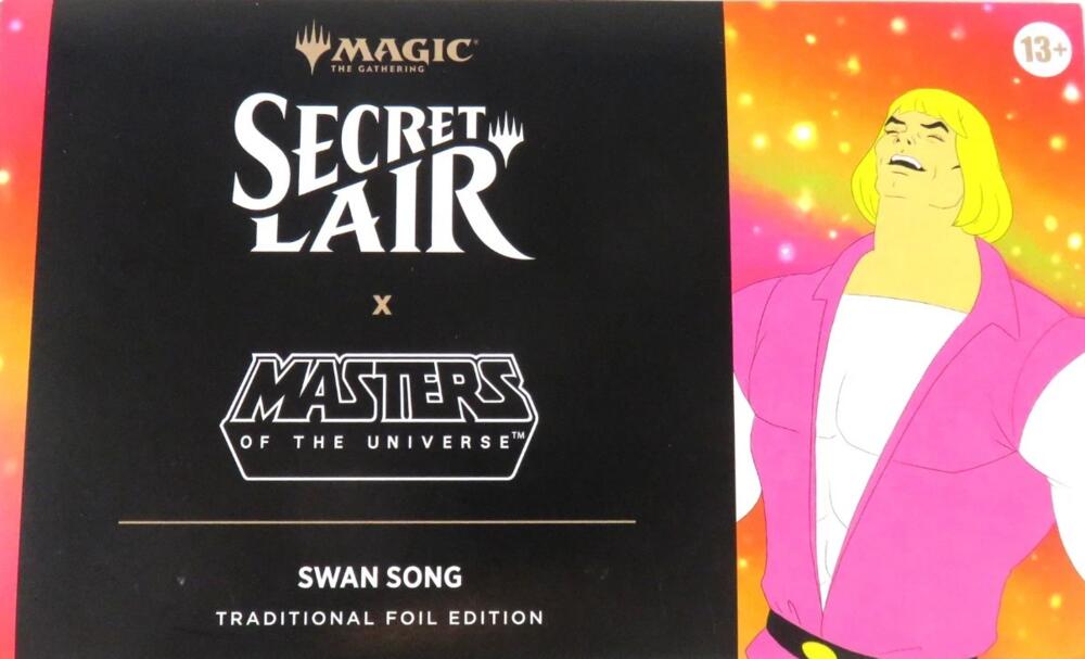 Secret Lair Drop: Secret Lair x Masters of the Universe - Swan Song - Traditional Foil Edition sealed product from Secret Lair Drop Series