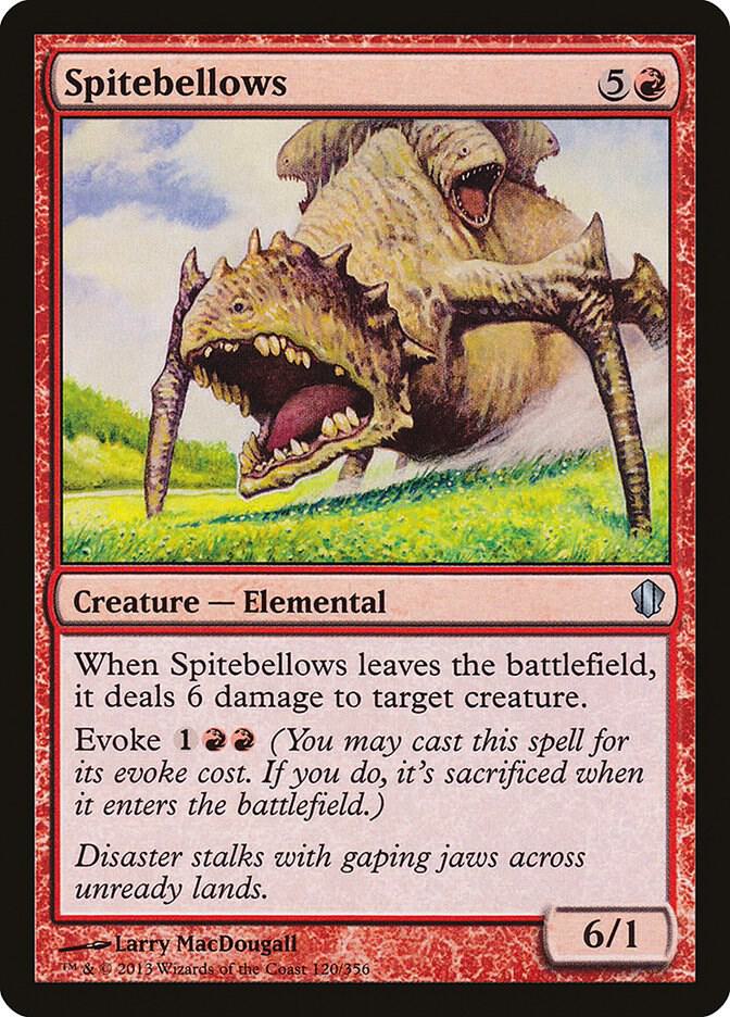 Spitebellows 120 card from Commander 2013
