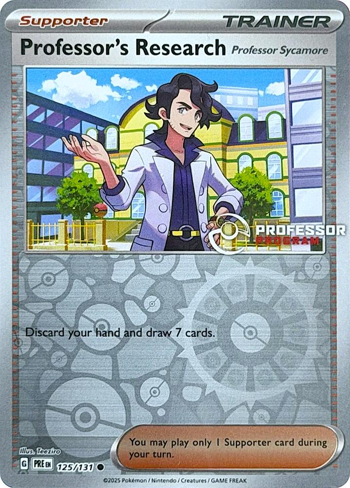 Professor's Research [Professor Sycamore] 125/131 card from Professor Program Promos