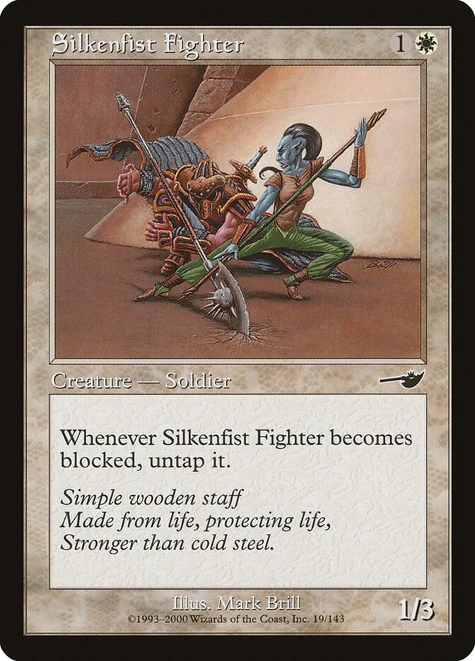 Silkenfist Fighter 19 card from Nemesis