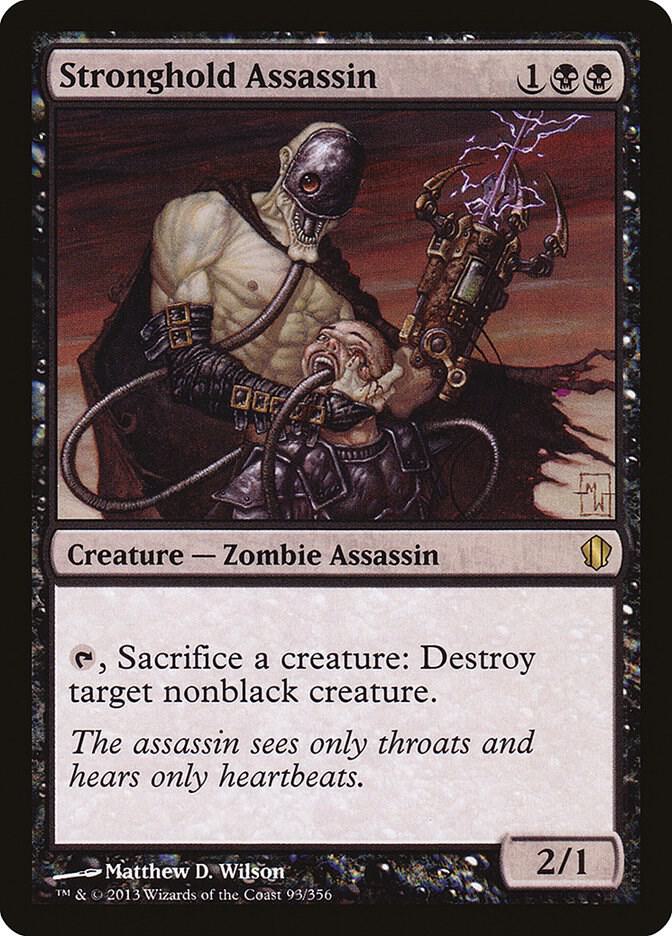Stronghold Assassin 93 card from Commander 2013