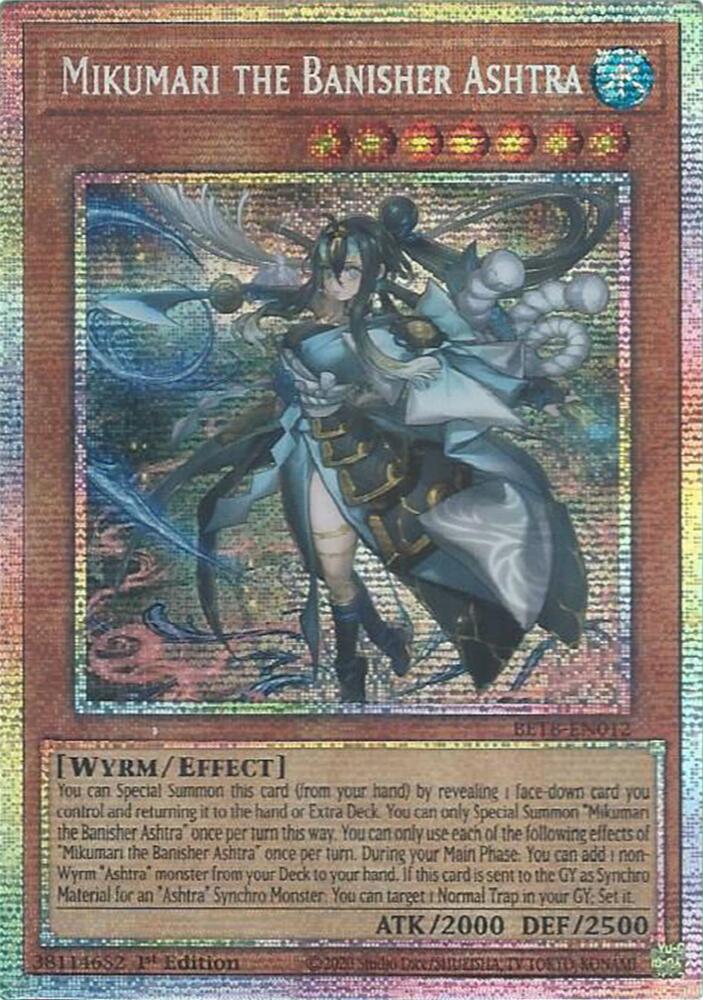 Mikumari the Banisher Ashtra (Starlight Rare) BETB-EN012 card from Beyond the Brave