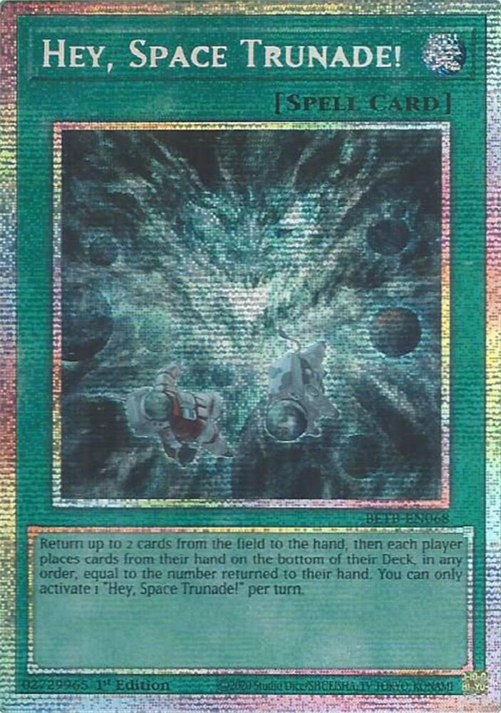 Hey, Space Trunade! (Starlight Rare) BETB-EN068 card from Beyond the Brave