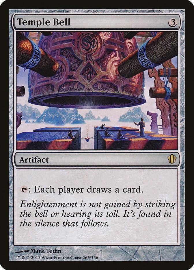 Temple Bell 265 card from Commander 2013