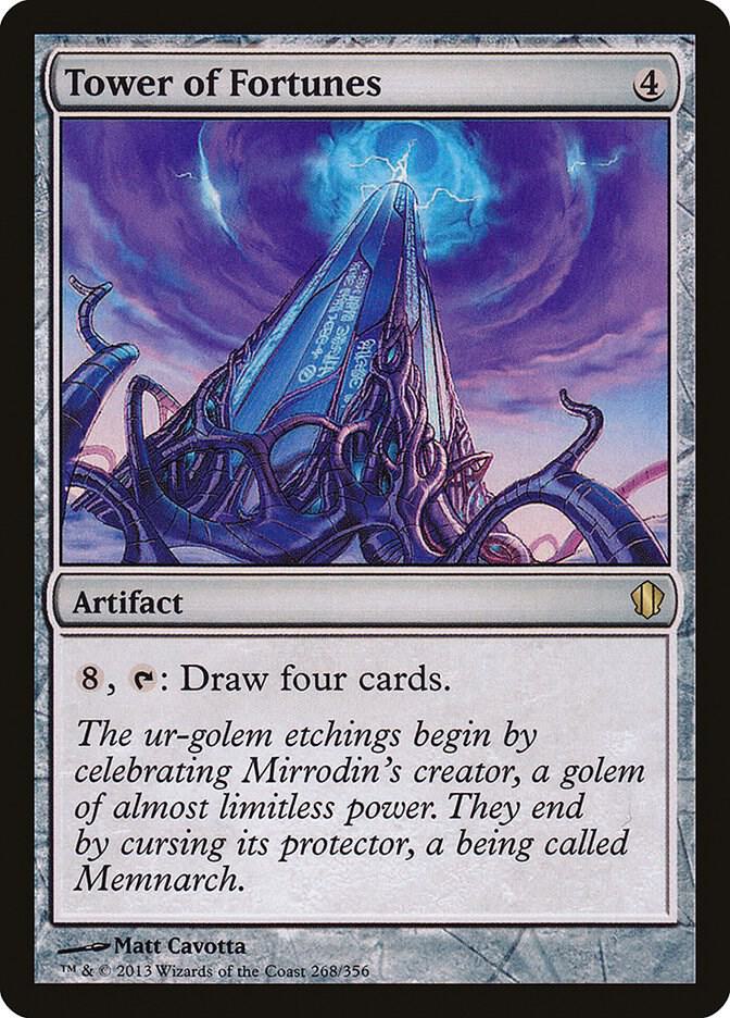 Tower of Fortunes 268 card from Commander 2013