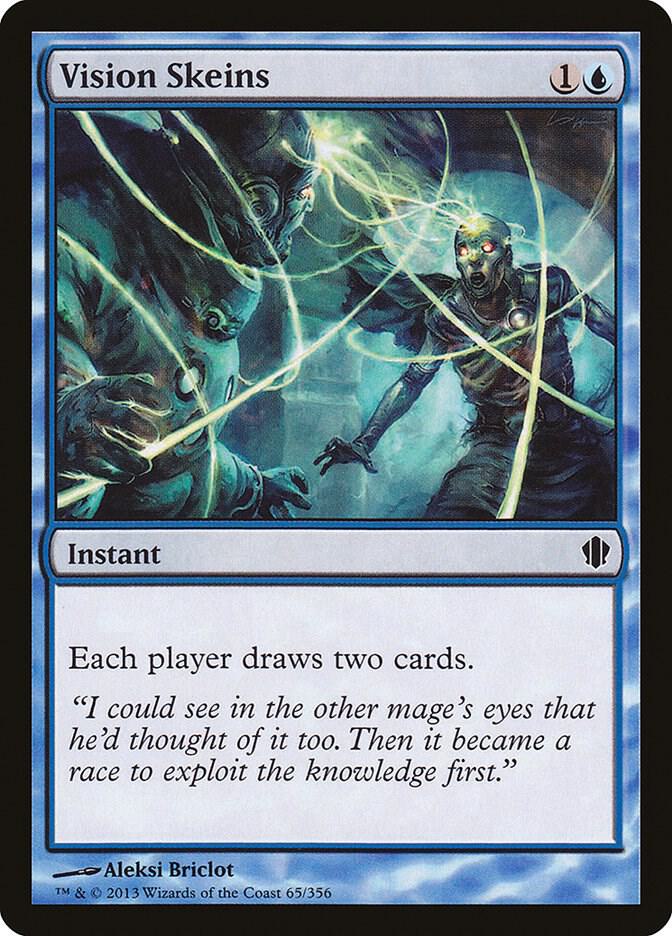 Vision Skeins 65 card from Commander 2013