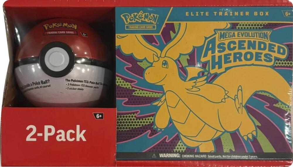 Ascended Heroes Elite Trainer Box and Pokeball (Sam's Club) sealed product from Miscellaneous Cards & Products