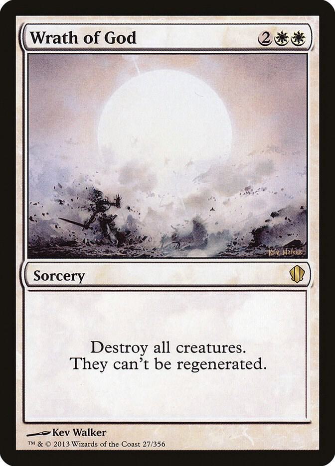 Wrath of God 27 card from Commander 2013