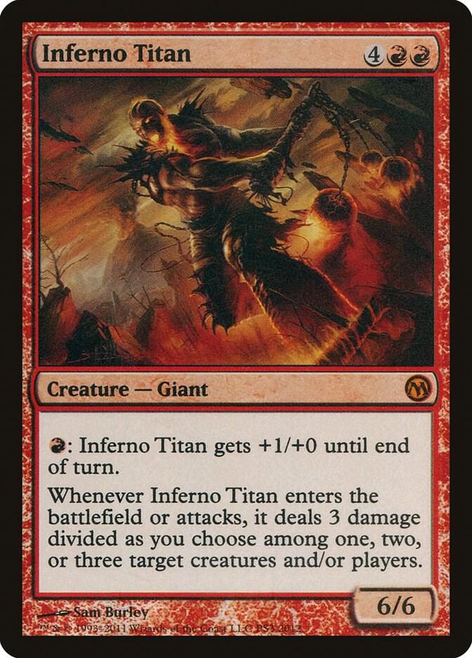 Inferno Titan PS3 2012 card from Media Promos