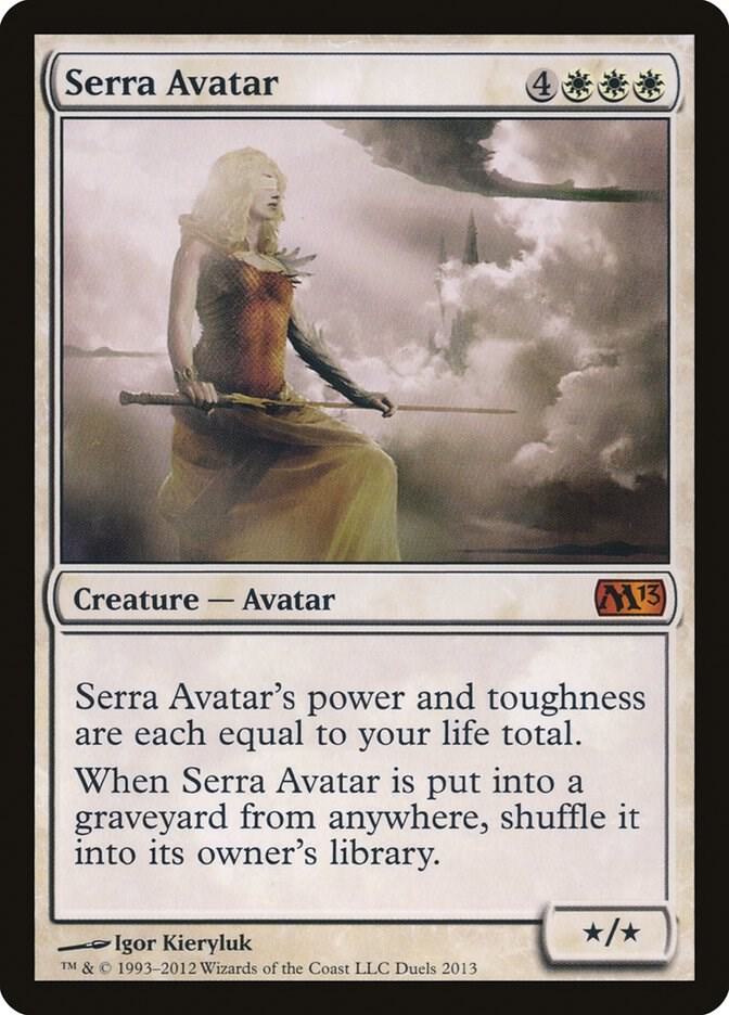 Serra Avatar Duels 2013 card from Media Promos