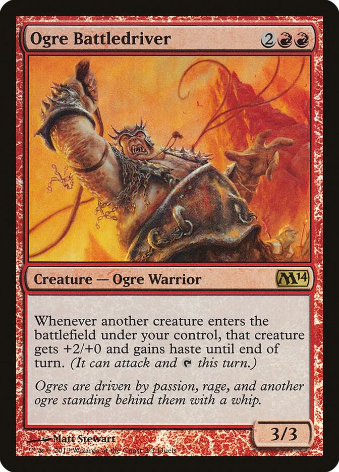 Ogre Battledriver 2 card from Media Promos