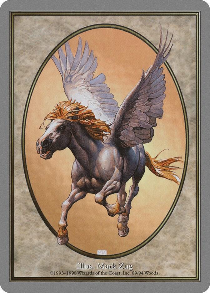 Pegasus Token 89 card from Unglued