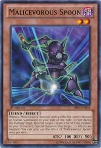 Malicevorous Spoon SHSP-EN003 card from Shadow Specters