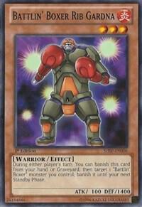 Battlin' Boxer Rib Gardna SHSP-EN006 card from Shadow Specters