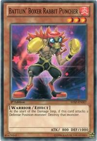Battlin' Boxer Rabbit Puncher SHSP-EN007 card from Shadow Specters