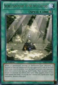 Secret Sanctuary of the Spellcasters SHSP-EN095 card from Shadow Specters