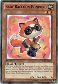 Baby Raccoon Ponpoko SHSP-EN014 card from Shadow Specters