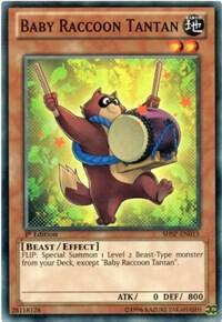 Baby Raccoon Tantan SHSP-EN015 card from Shadow Specters