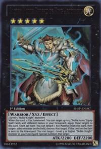 Sacred Noble Knight of King Artorigus SHSP-EN087 card from Shadow Specters