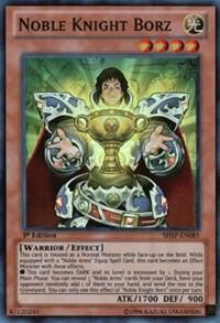 Noble Knight Borz SHSP-EN085 card from Shadow Specters