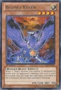 Bujingi Raven SHSP-EN081 card from Shadow Specters