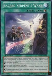 Sacred Serpent's Wake SHSP-EN068 card from Shadow Specters