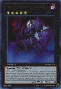 Crimson Knight Vampire Bram SHSP-EN054 card from Shadow Specters