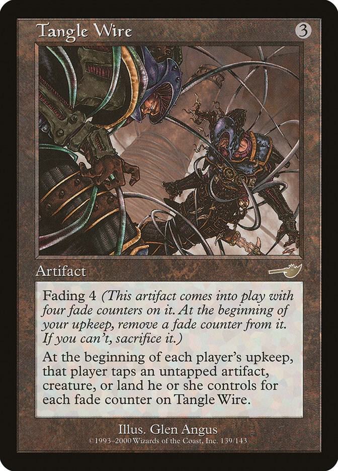 Tangle Wire 139 card from Nemesis