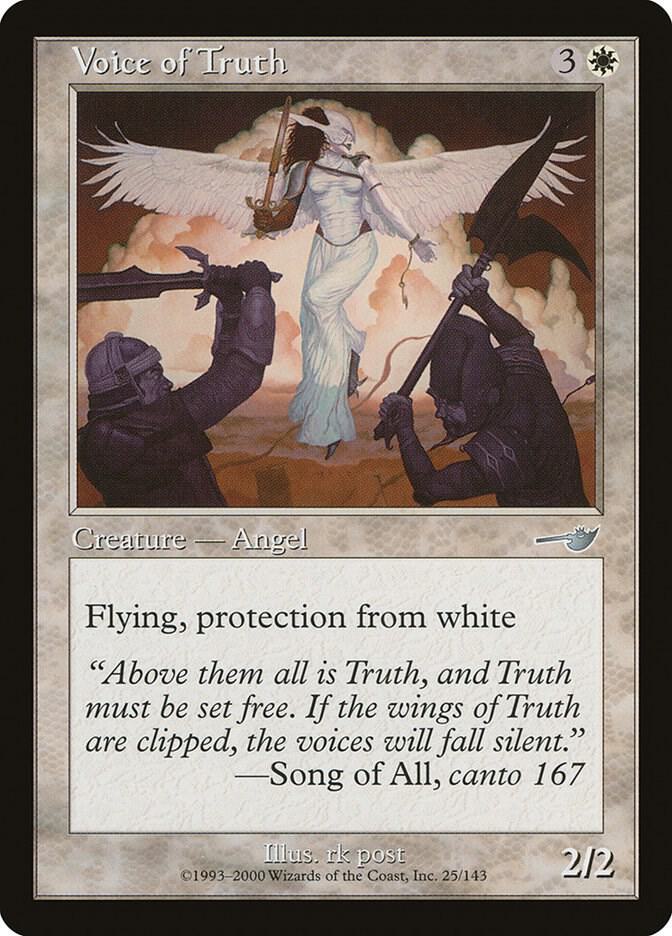 Voice of Truth 25 card from Nemesis