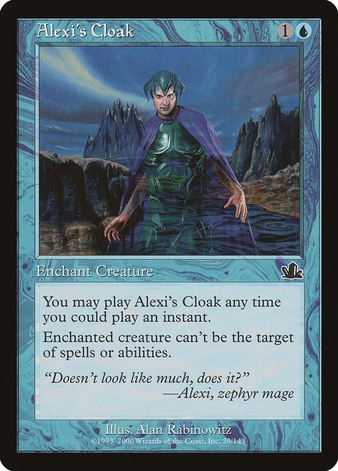 Alexi's Cloak 29 card from Prophecy