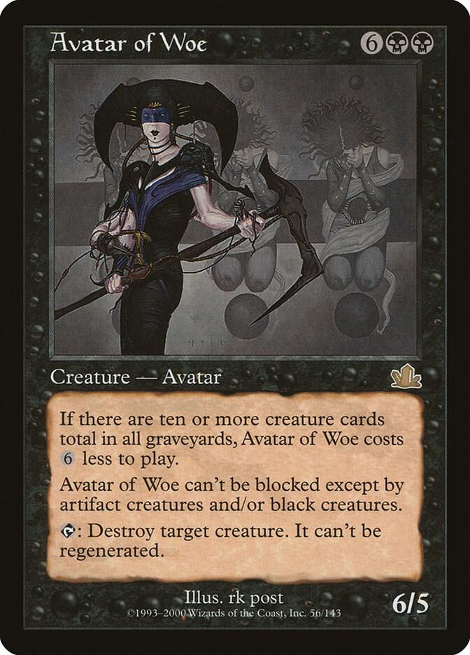 Avatar of Woe 56 card from Prophecy
