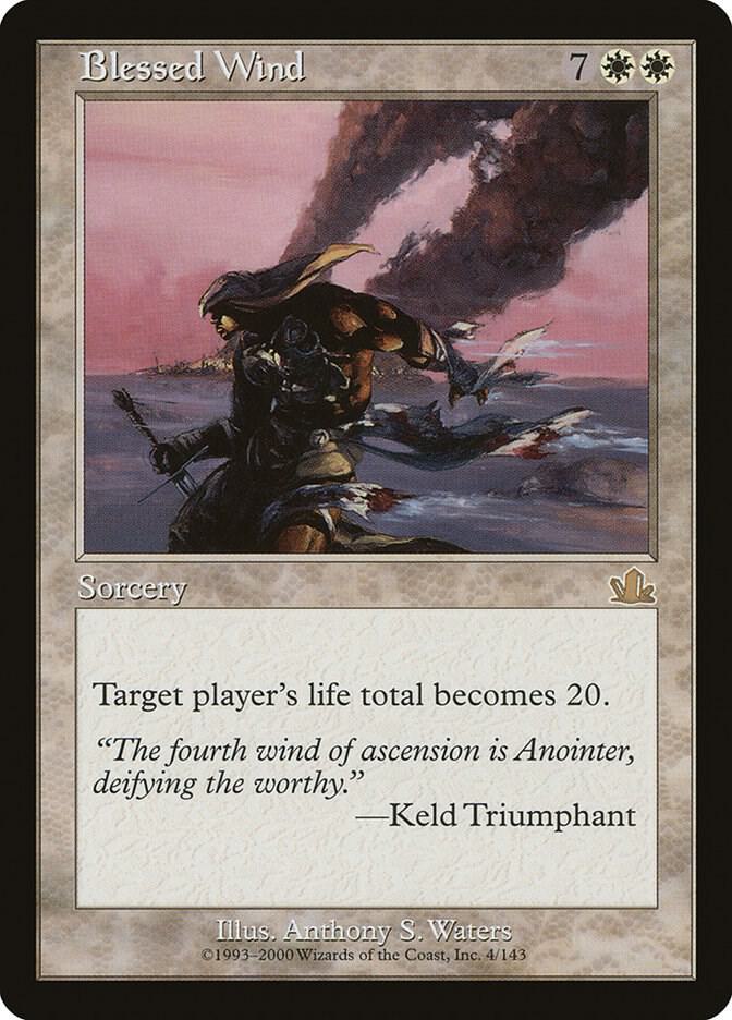 Blessed Wind 4 card from Prophecy