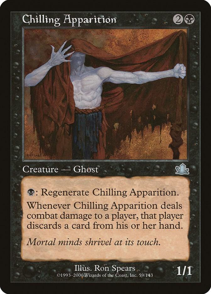 Chilling Apparition 59 card from Prophecy