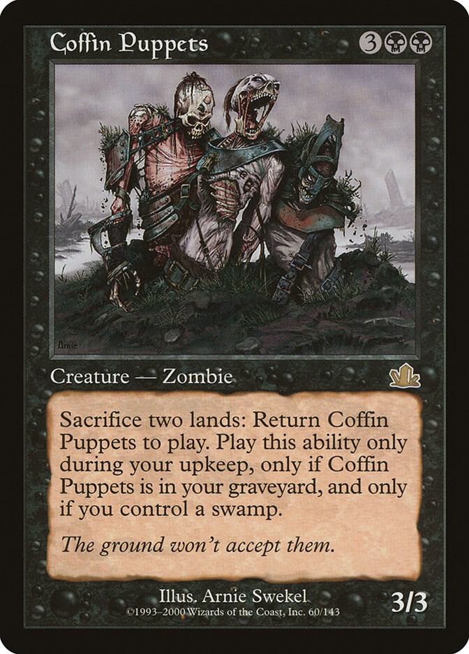 Coffin Puppets 60 card from Prophecy