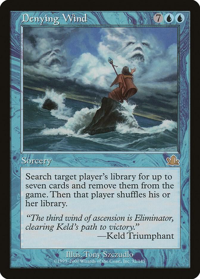 Denying Wind 32 card from Prophecy