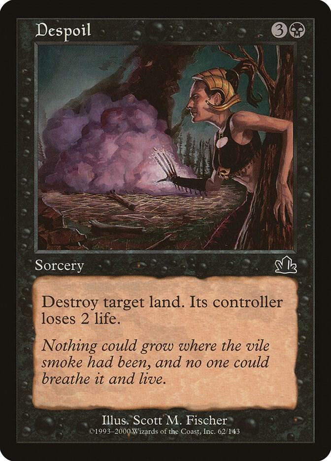 Despoil 62 card from Prophecy