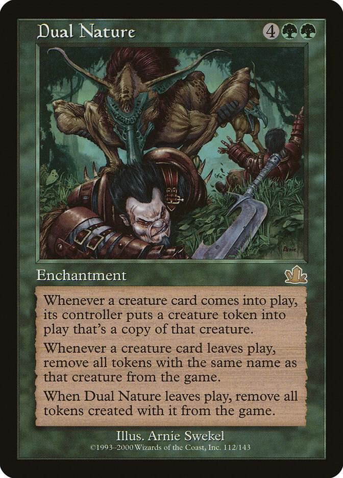 Dual Nature 112 card from Prophecy