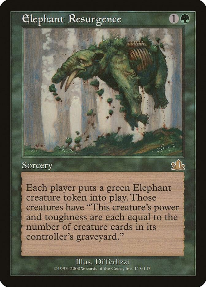 Elephant Resurgence 113 card from Prophecy