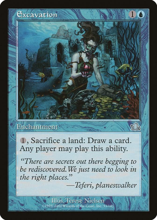 Excavation 33 card from Prophecy