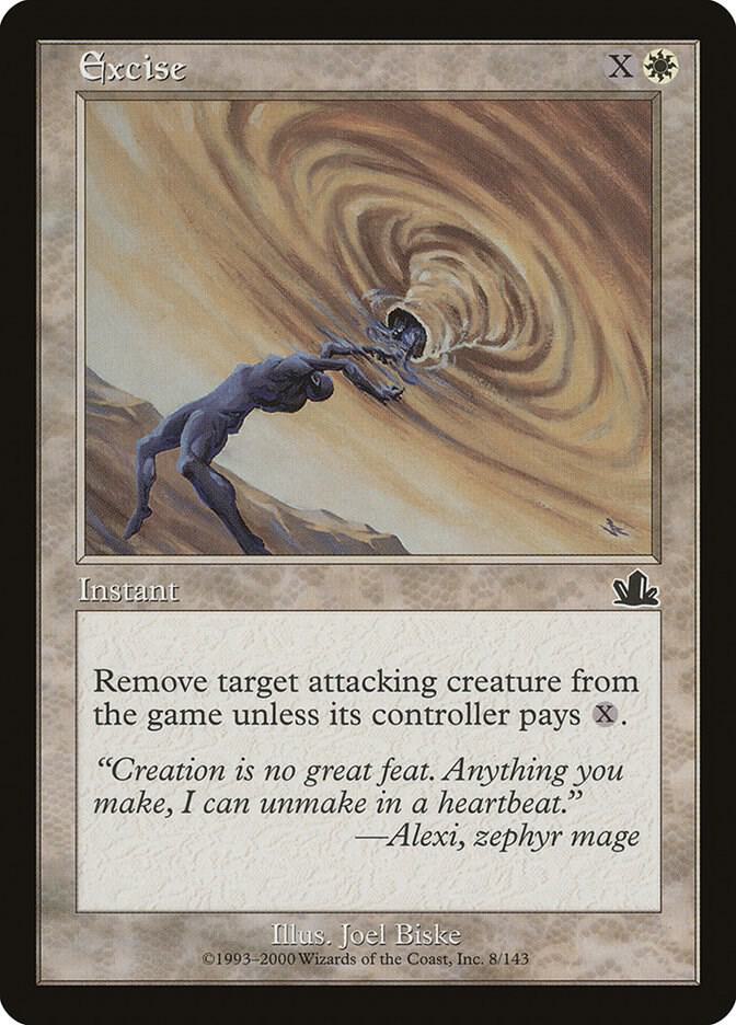Excise 8 card from Prophecy