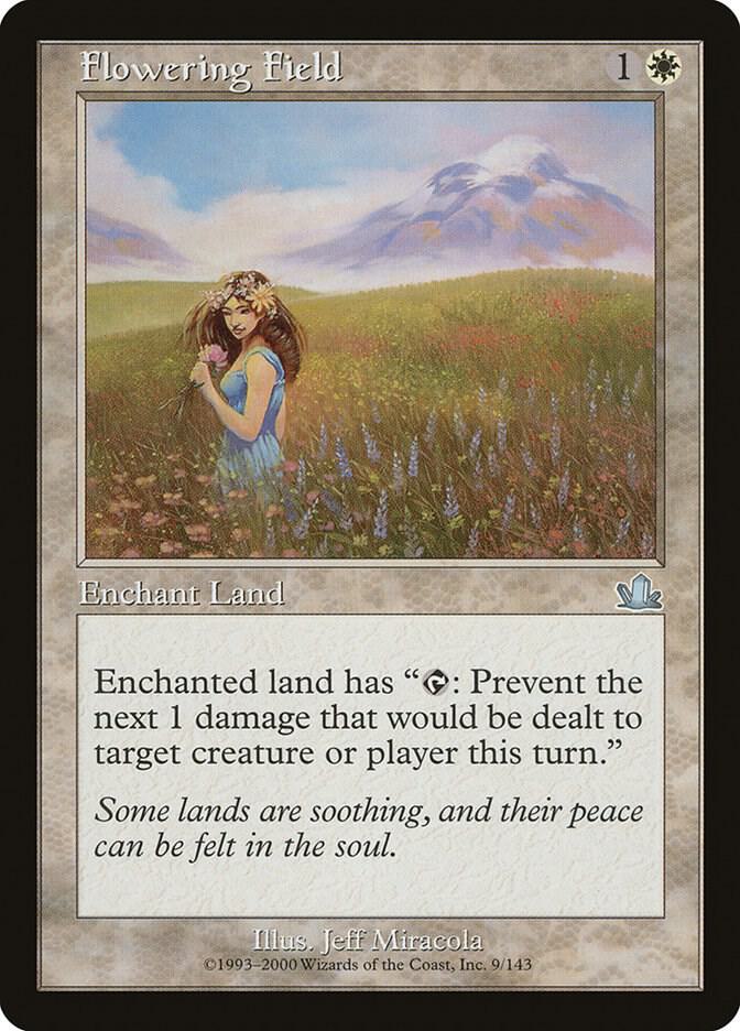 Flowering Field 9 card from Prophecy