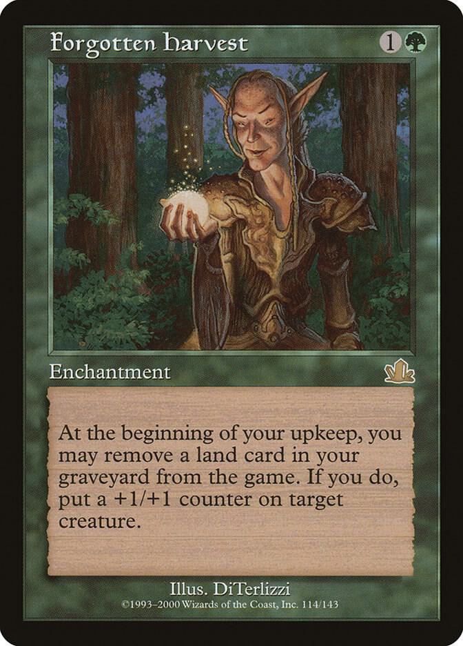 Forgotten Harvest 114 card from Prophecy