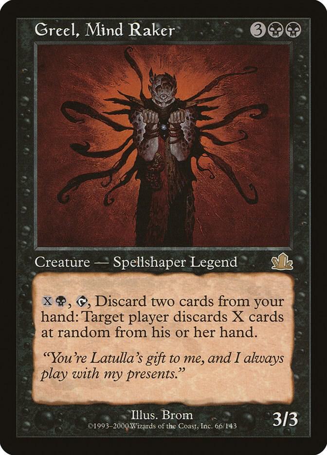 Greel, Mind Raker 66 card from Prophecy