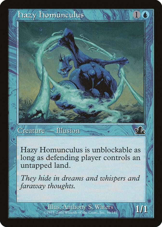 Hazy Homunculus 36 card from Prophecy