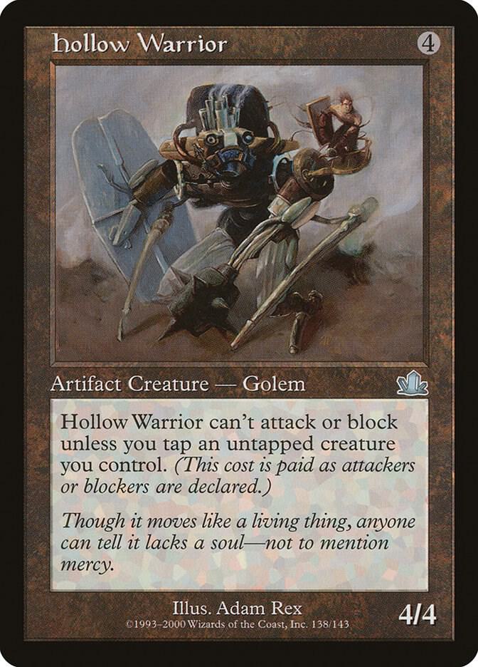 Hollow Warrior 138 card from Prophecy