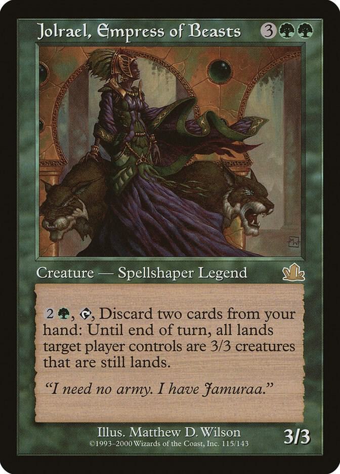 Jolrael, Empress of Beasts 115 card from Prophecy