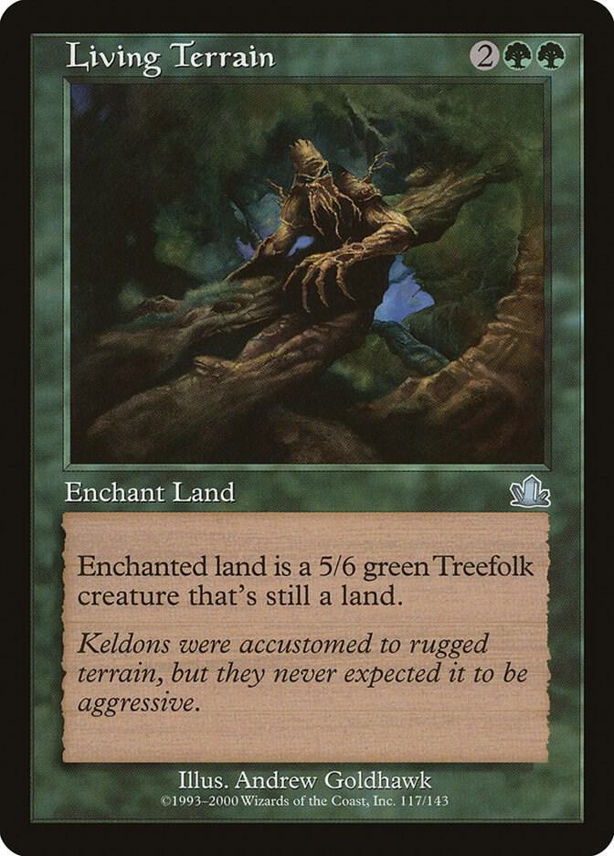 Living Terrain 117 card from Prophecy